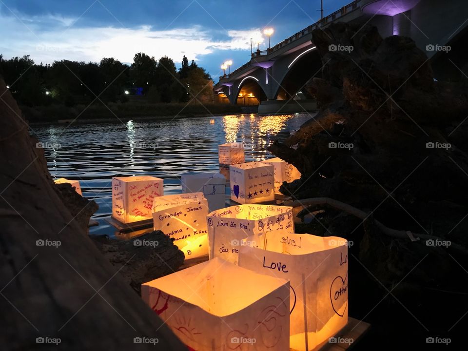 Water lanterns