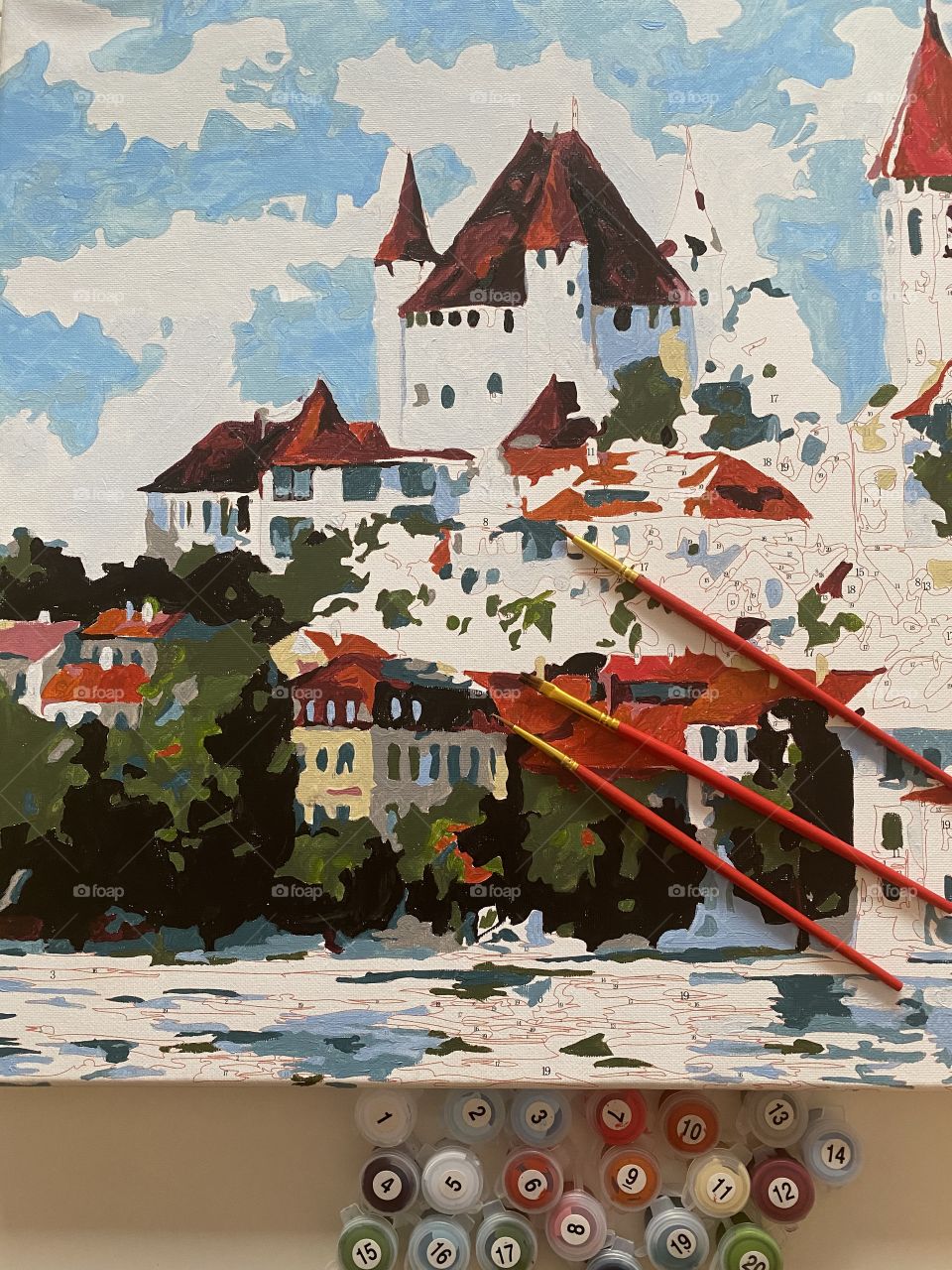 I can paint even if I can’t draw