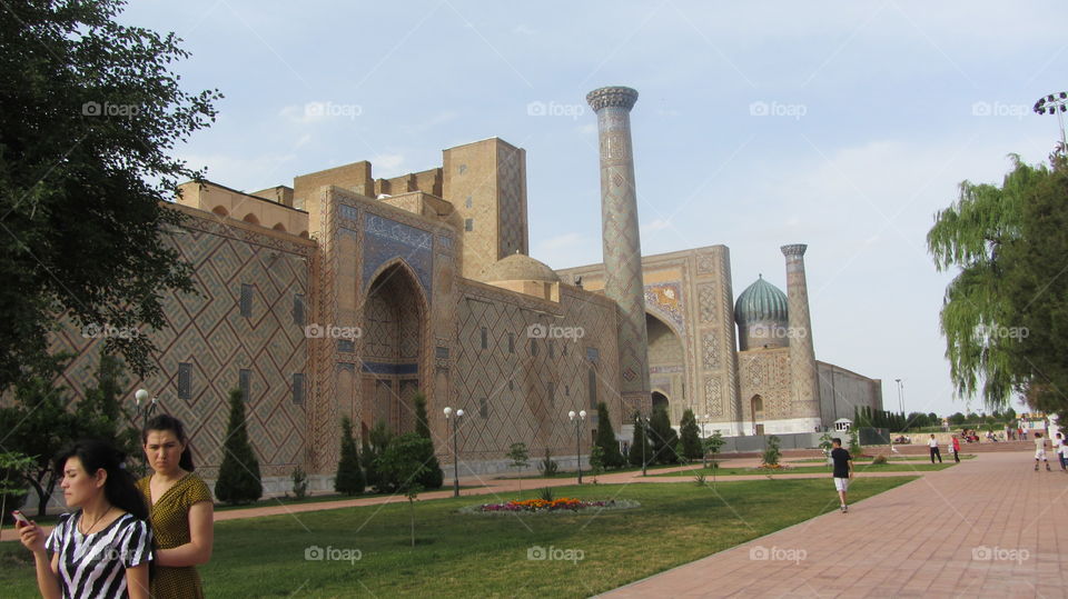 Ancient architecture Samarkand