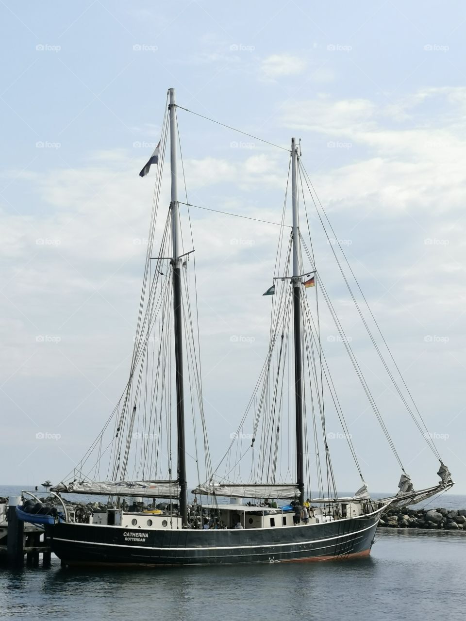 Historischer Zweimaster