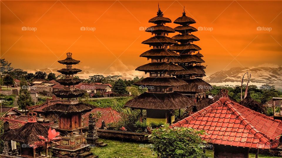 Bali temples