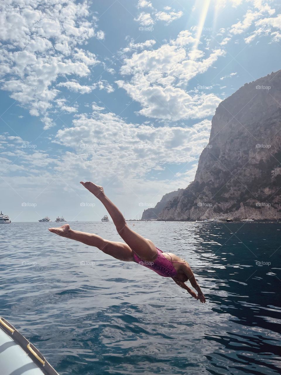 Summer in Capri, IT.