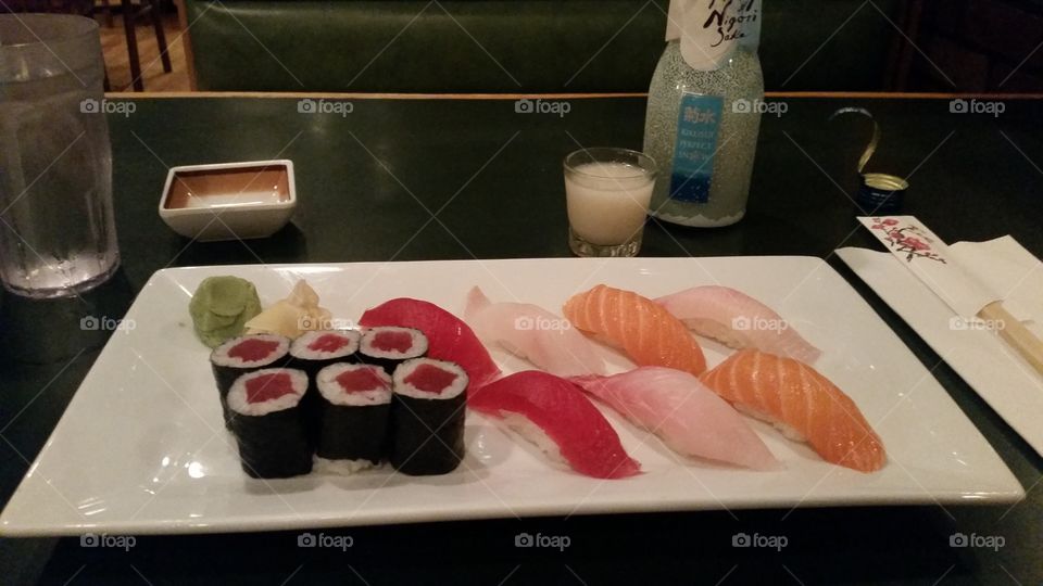 sushi sake