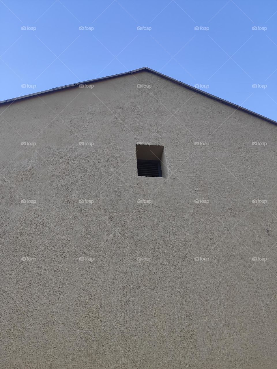 Building with a small window