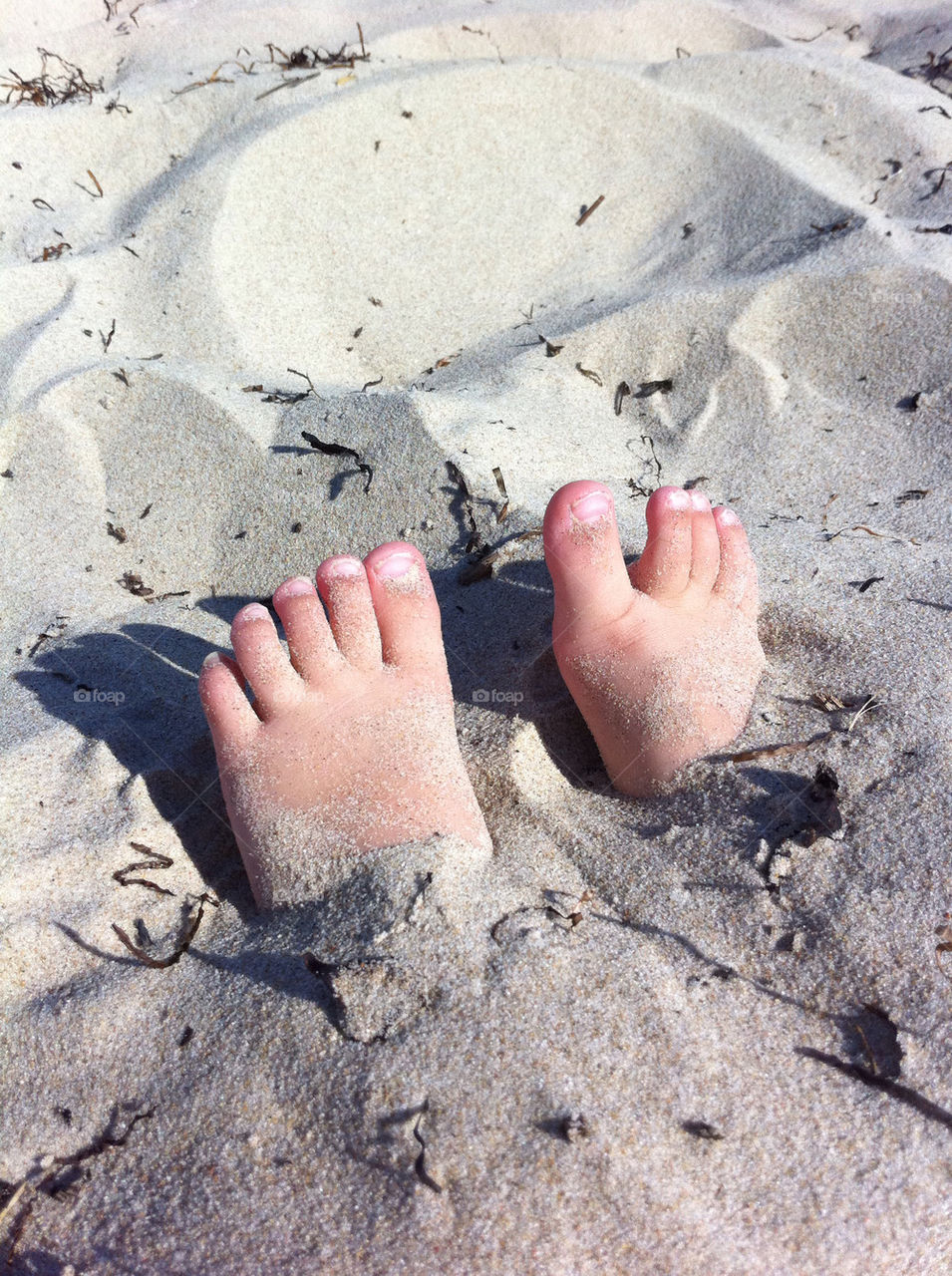 beach summer sand foot by annace