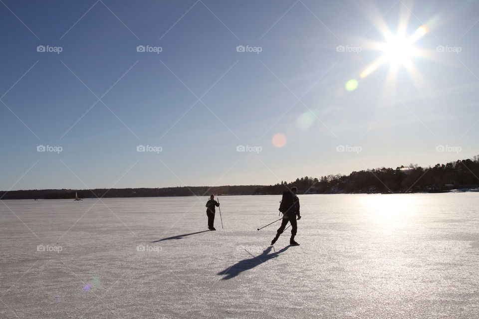 sweden ice iceskating iceskate by kallek