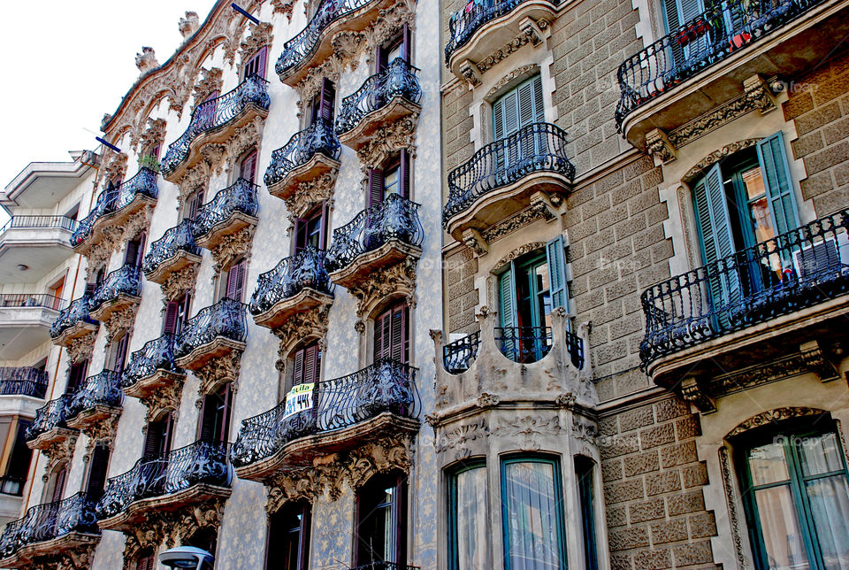 Beautiful Balconys Barcelona