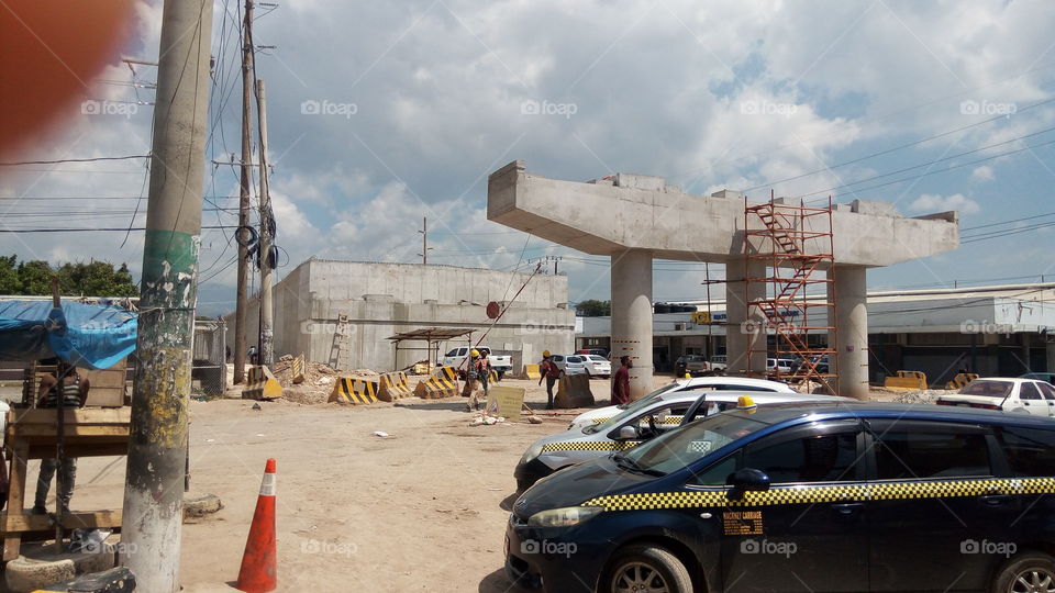 overpass construction 3 miles