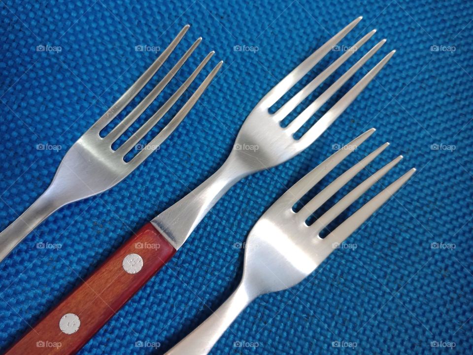 3 different forks