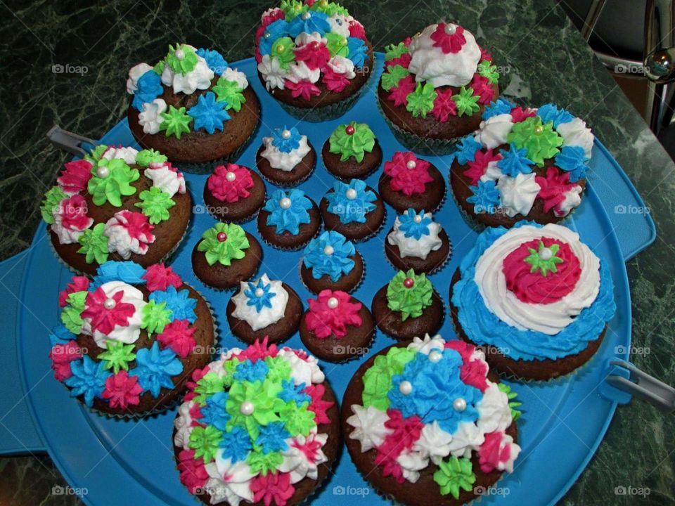 Crazy cupcakes