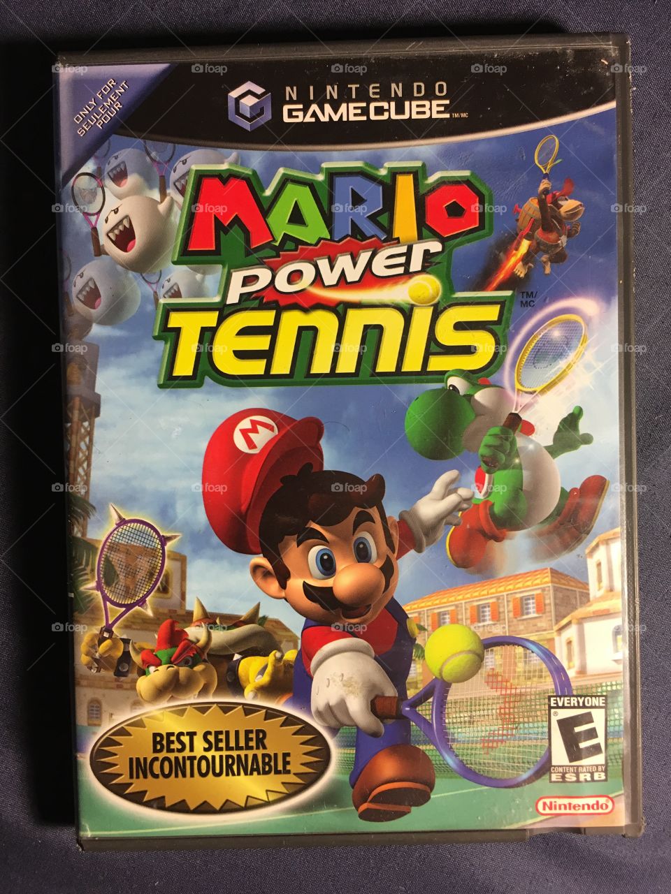 Mario Power Tennis Nintendo GameCube Video Game 2004 release