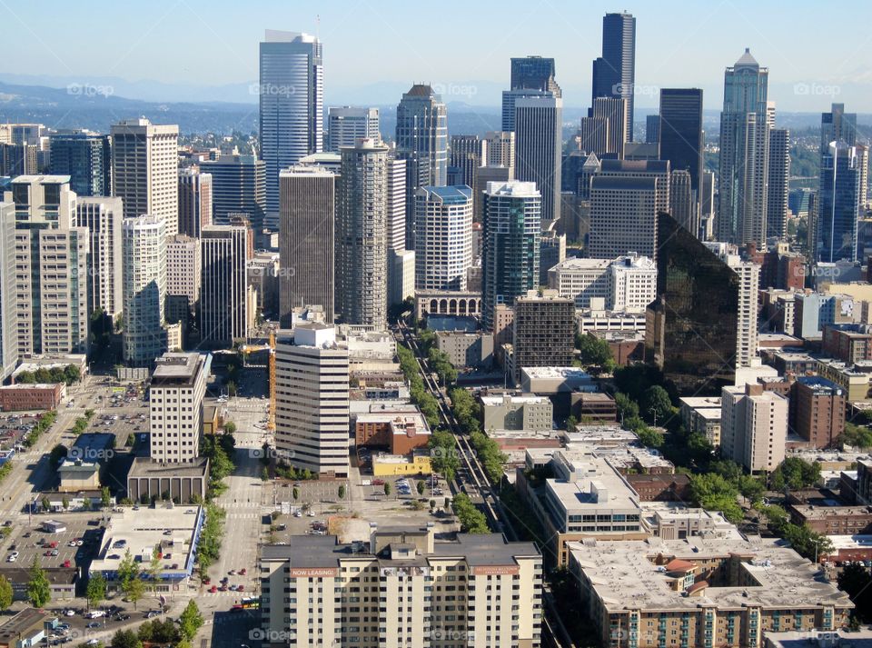 View of seattle city