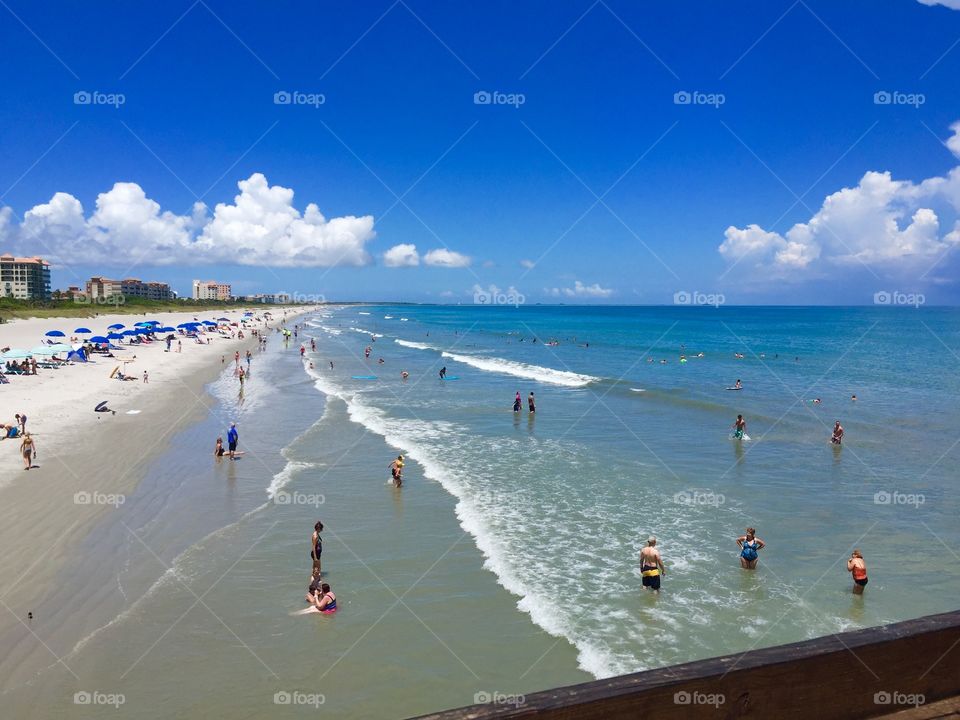 Enjoying Cocoa Beach 