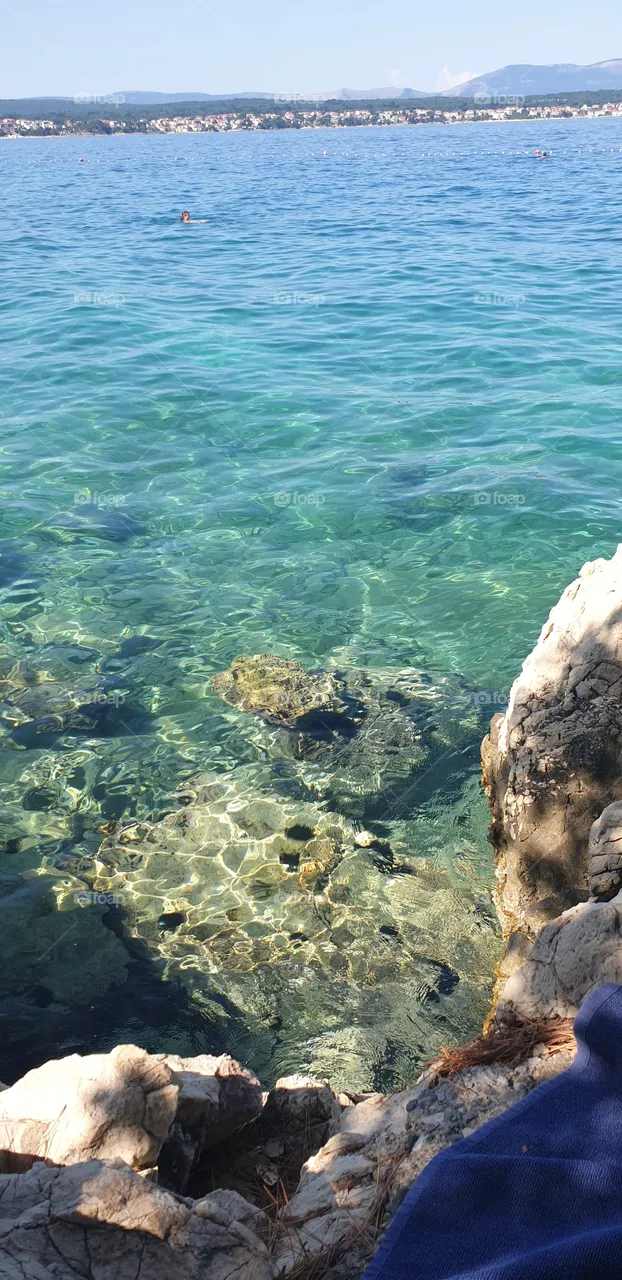 Beautiful clean sea
