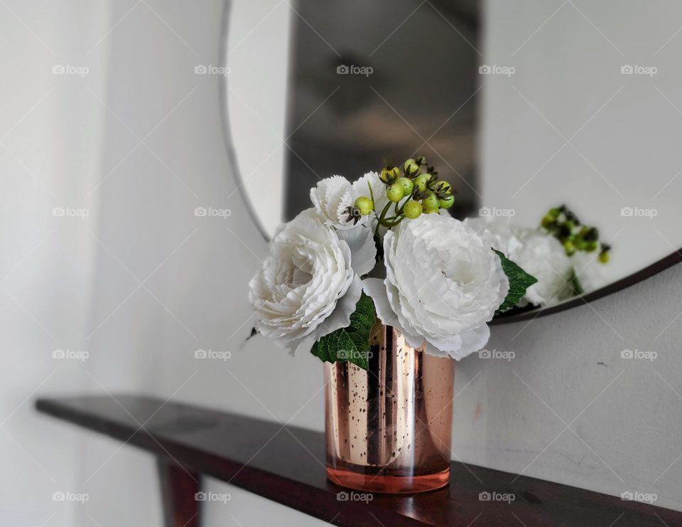 beautiful flower vase