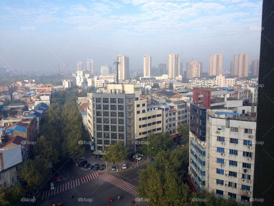 Cityscape of Yiwu