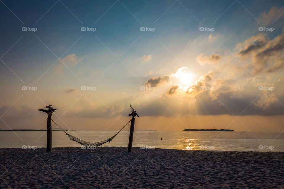 sunset maldives