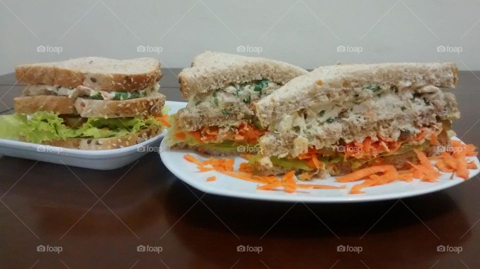 lanche com salpicão