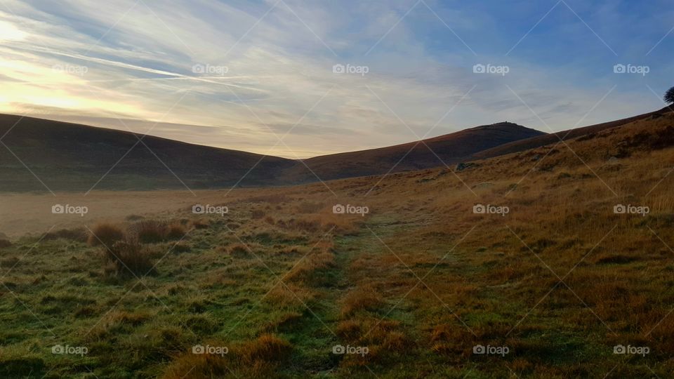 Dawn on Dartmoor