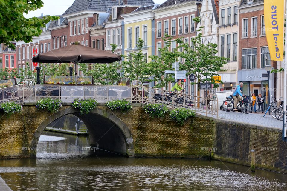 Canal in the Netherlands