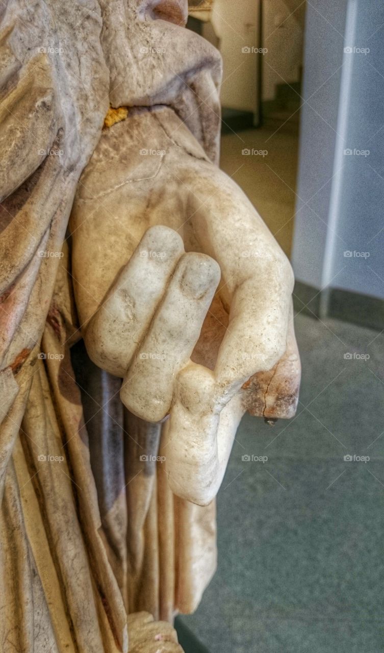 ancient marble statue