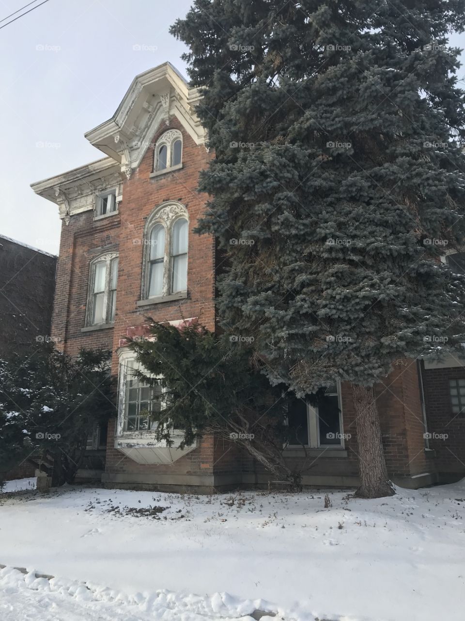 Gothic haunted house