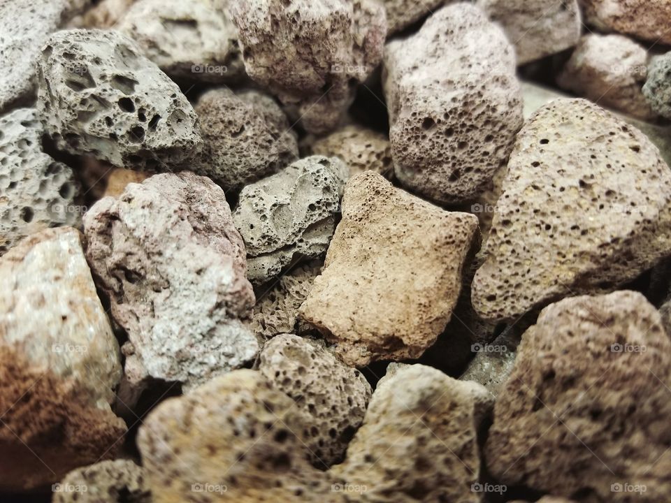 pumice rocks