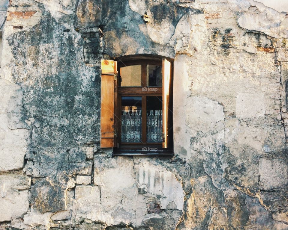 Architecture, No Person, Wall, Old, Window