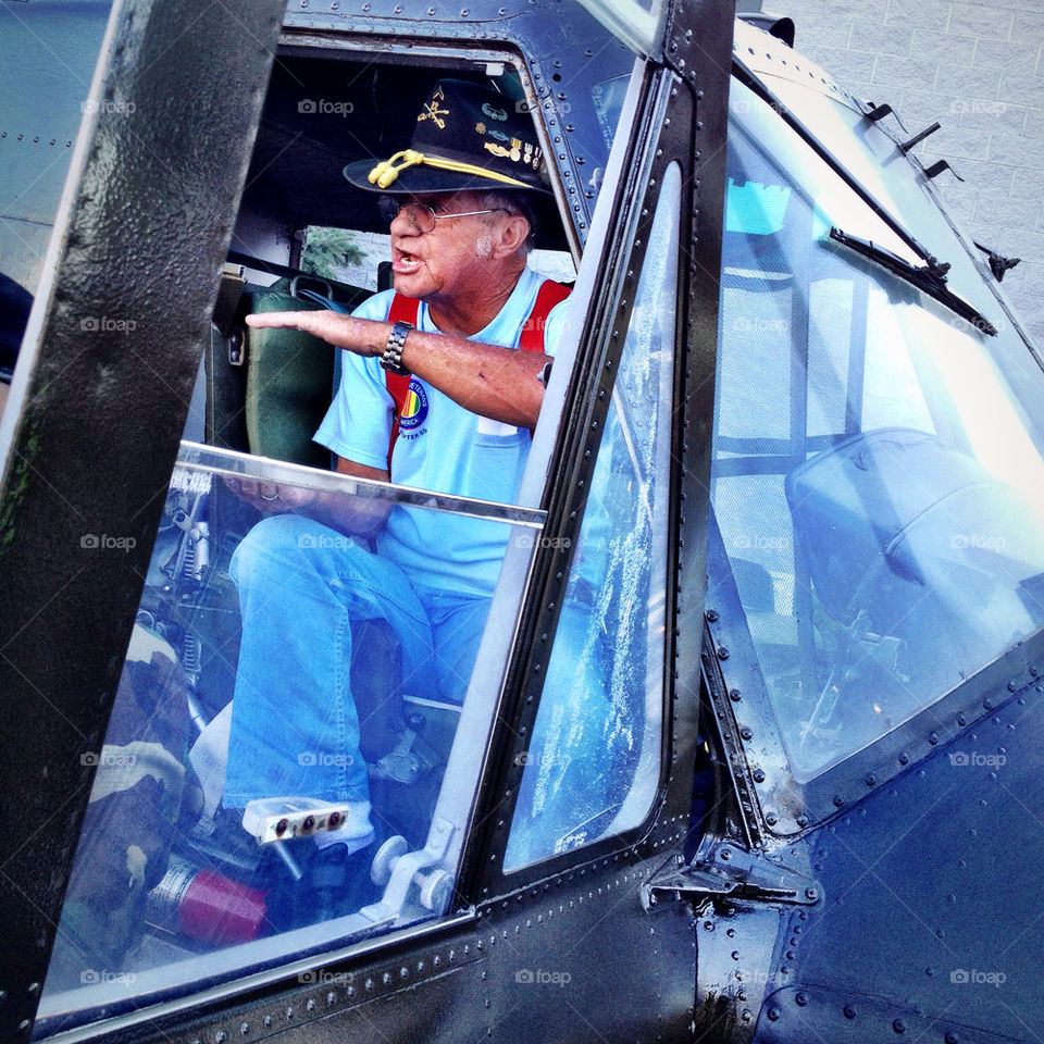 pilot chopper war vietnam by detrichpix