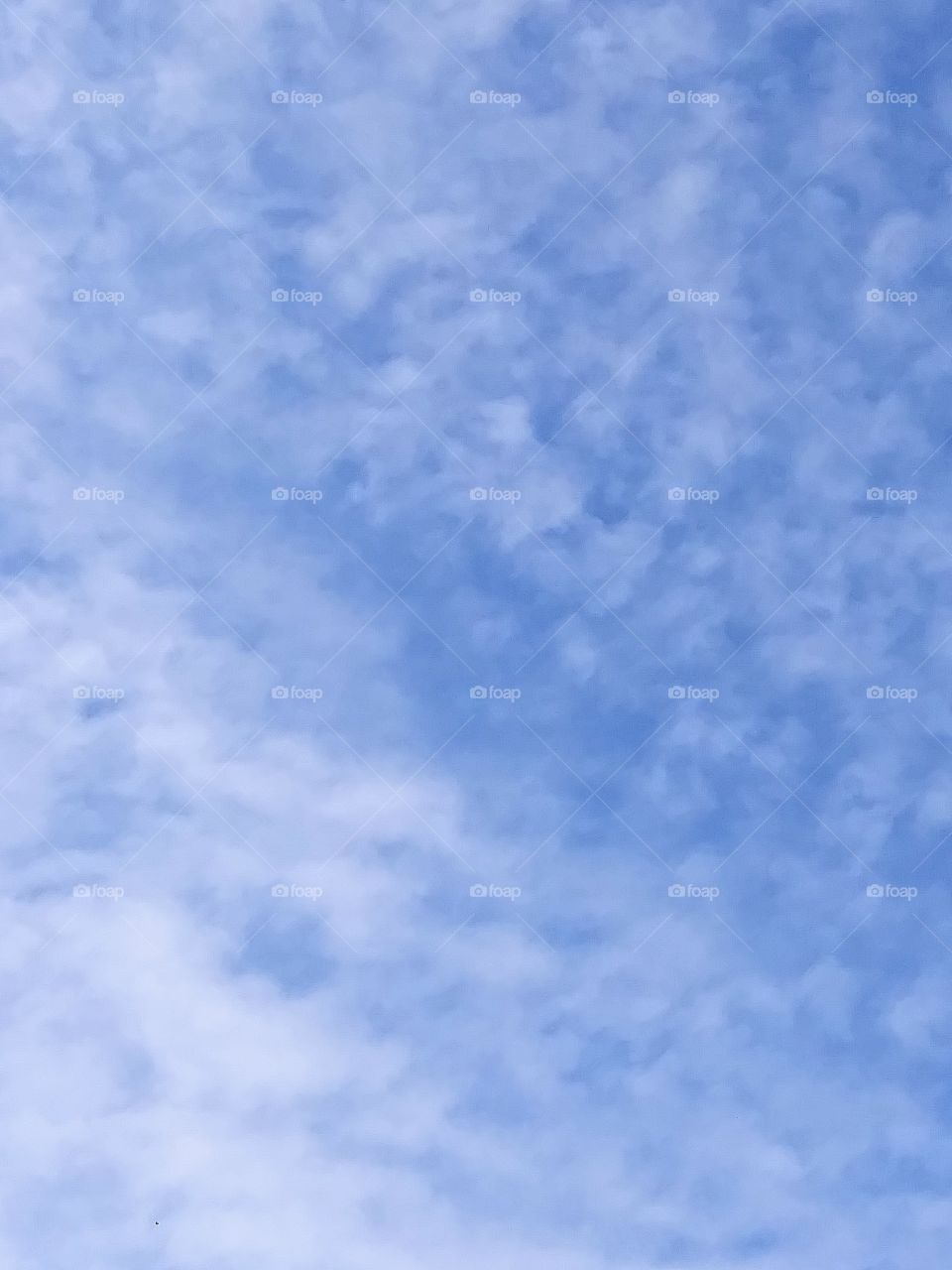 high clouds across the sky