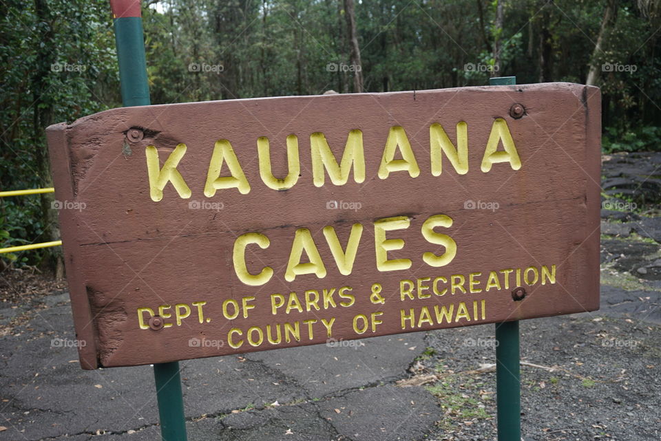 Kamara caves Hawaii