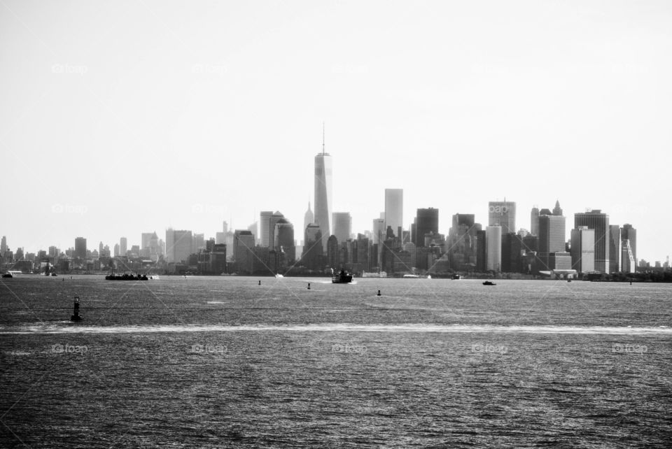 Welcome to New York City. This was my view riding the Staten Island ferry into NYC. It was breathtaking to me. 