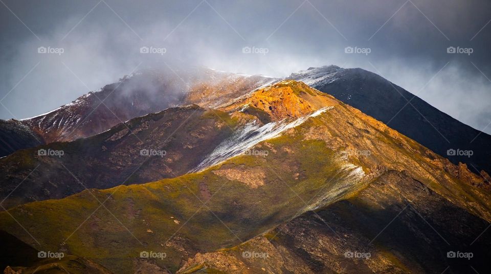 Beautiful mountain scenery