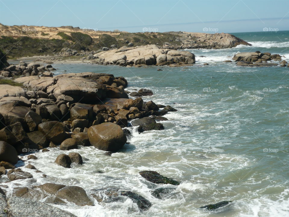 costão praia dágua Imbituba SC