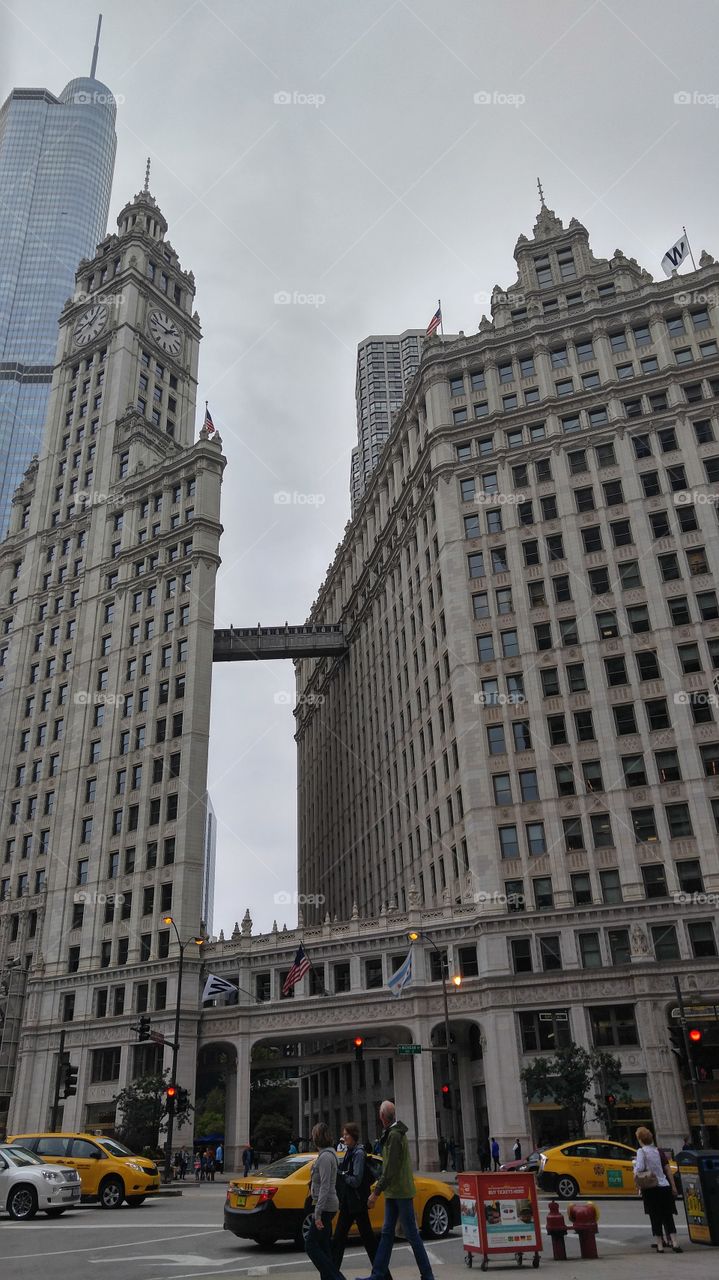 Unique buildings of Chicago
