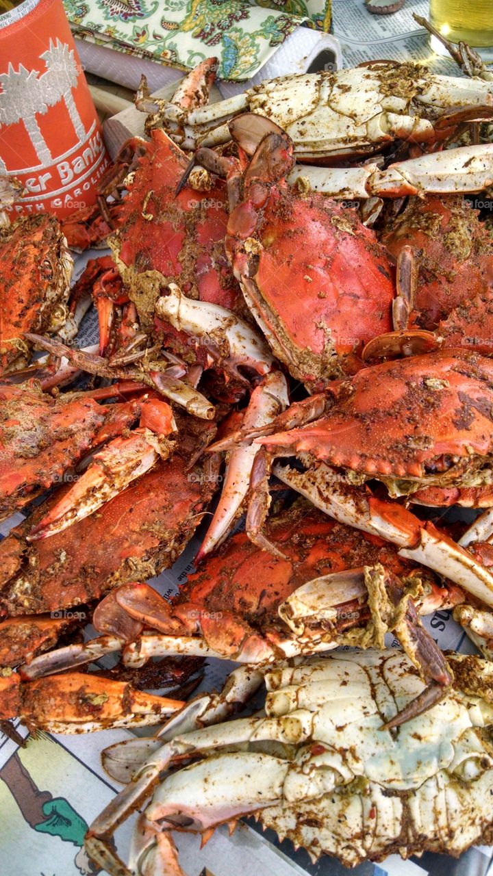 summer crab feast