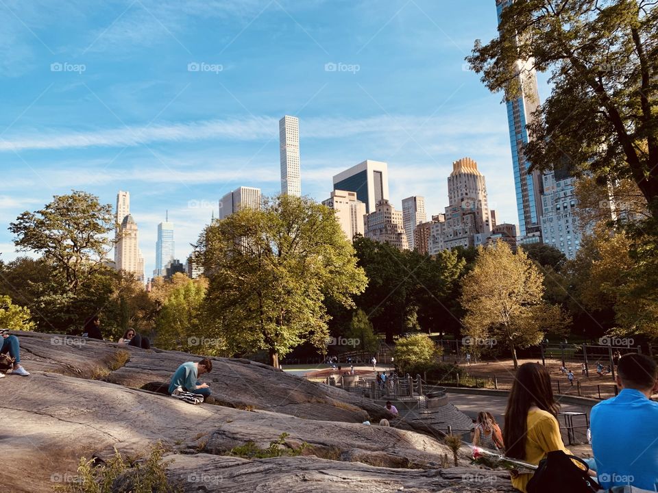 Evening at Central Park