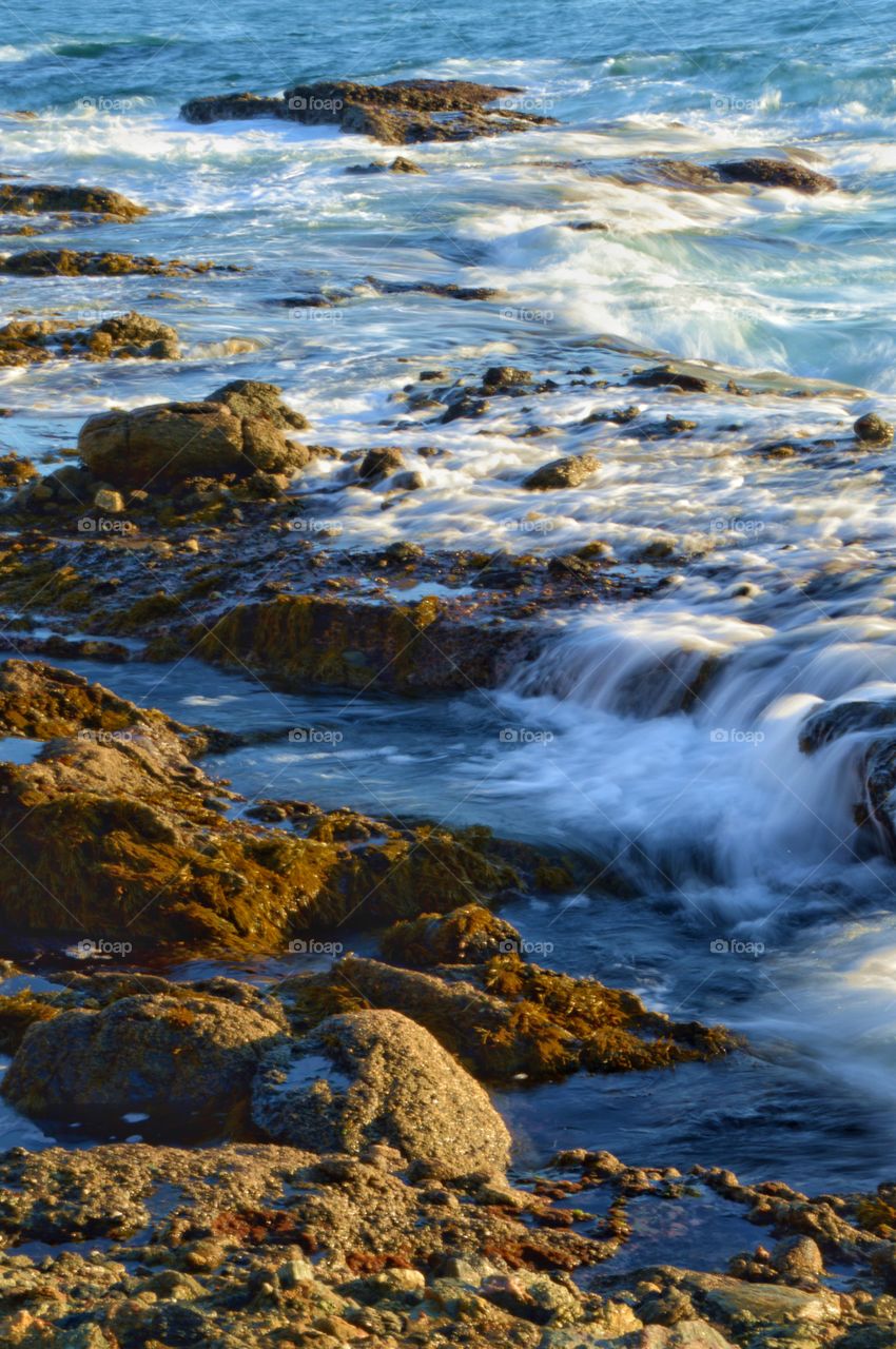 Tide.  Shooting long exposures at Aliso Viejo State Beach, in California. 