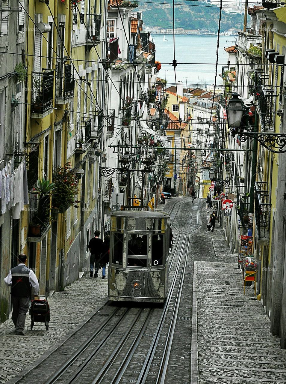 Lisbon funicular