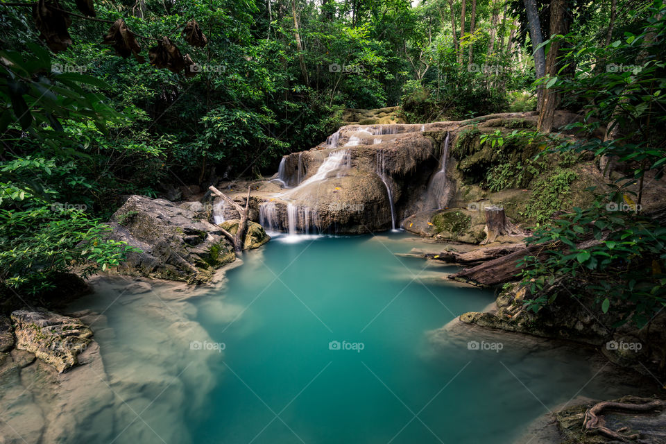 Erawan waterfall 