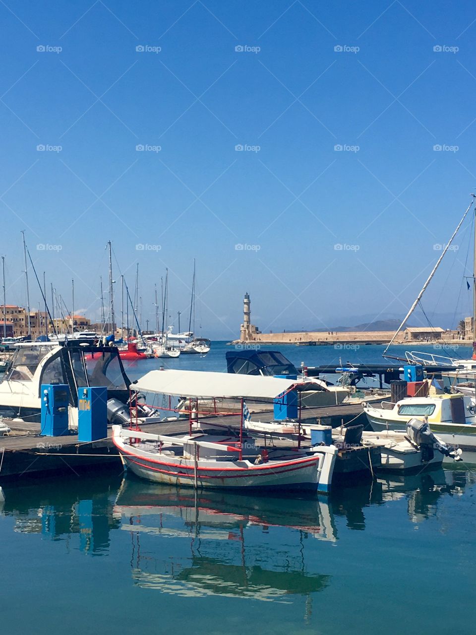 Boats in Crete
