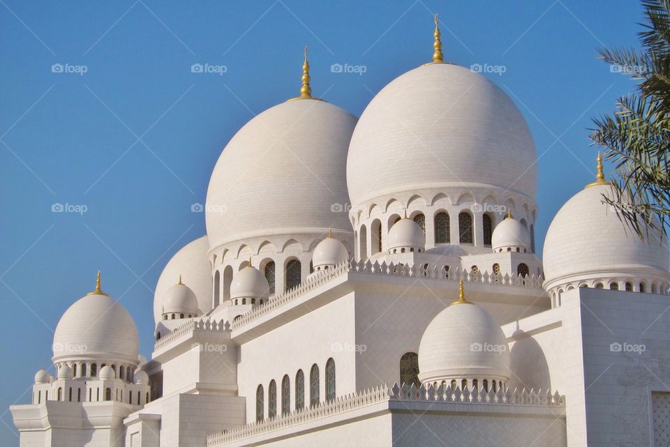 Grand mosque Abu Dhabi