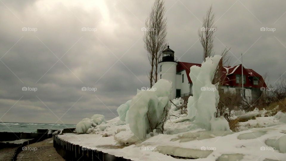Just the beginning of Ice Sculptures