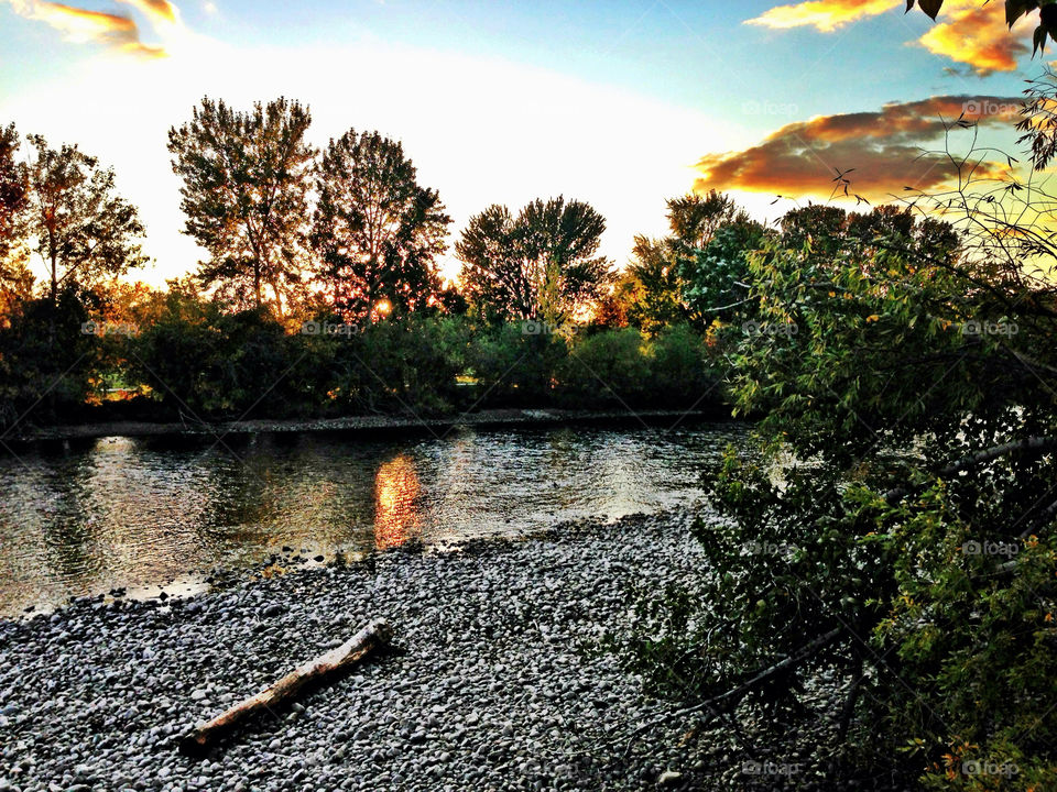 nature pretty sunset sun by quick711