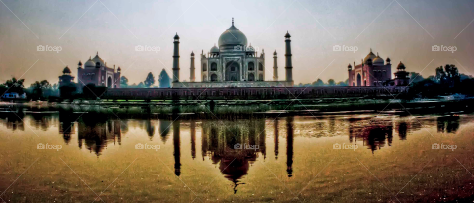 landmark wonder tomb agra by paulcowell