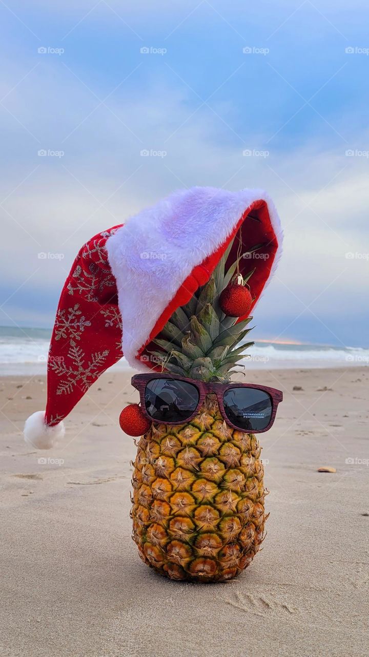 Pineapple on the Beach