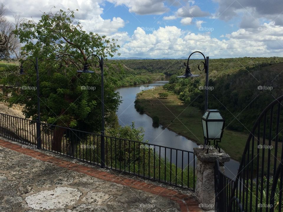 River view in La Romana