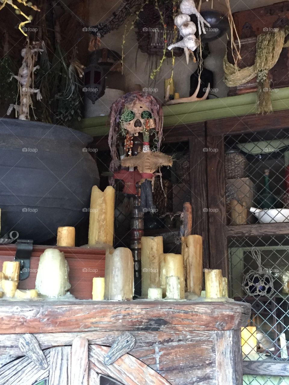 Pirate skull display