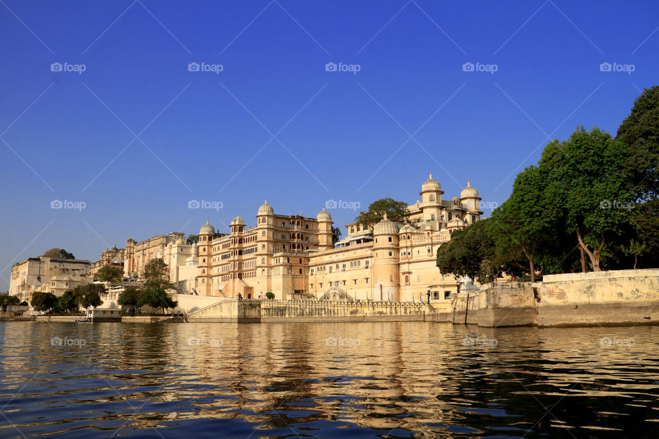 Udaipur pachola lake building, Udaipur, Rajasthan, India