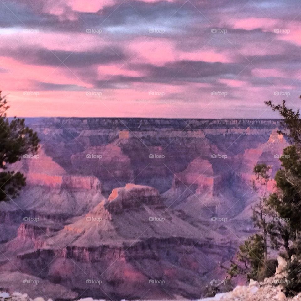 The Grand Canyon - Sunset